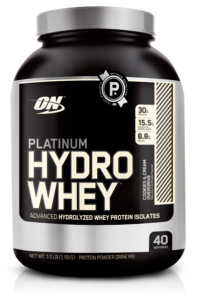 Анонс фото optimum nutrition platinum hydro whey (1,59 кг) печенье-крем