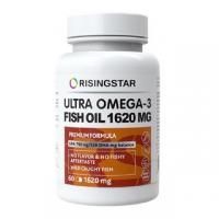 Анонс фото risingstar ultra omega-3 fish oil 1620 mg (60 капс)
