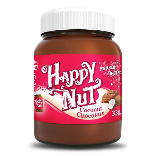 Анонс фото happylife happy nut coconut chocolate (330 гр)
