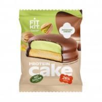 Анонс фото fit kit protein cake (50 гр) фисташковый крем