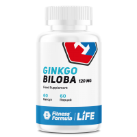 Анонс фото fitness formula ginkgo biloba 120 mg (60 капс)