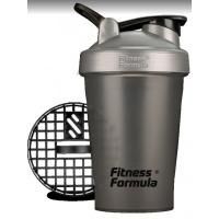 Fitness Formula Шейкер с держателем (400 мл) Прозрачный с серой крышкой Анонс фото fitness formula шейкер с держателем (400 мл) прозрачный с серой крышкой