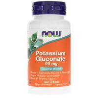 Анонс фото now potassium gluconate 99 mg (100 табл)