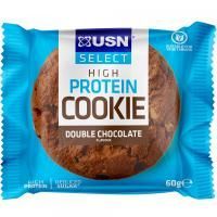 Анонс фото usn select protein cookie (60 гр) двойной шоколад