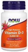 Анонс фото now vitamin d-3 2000 iu (30 гел. капс)