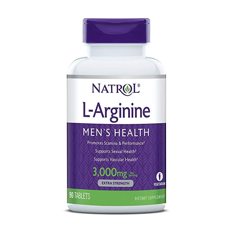 Анонс фото natrol l-arginine 3000 mg (90 табл)