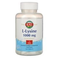 Анонс фото kal l-lysine 1000 mg (100 табл)