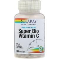 Анонс фото solaray super bio vitamin c 1000 mg (100 вег. капс)
