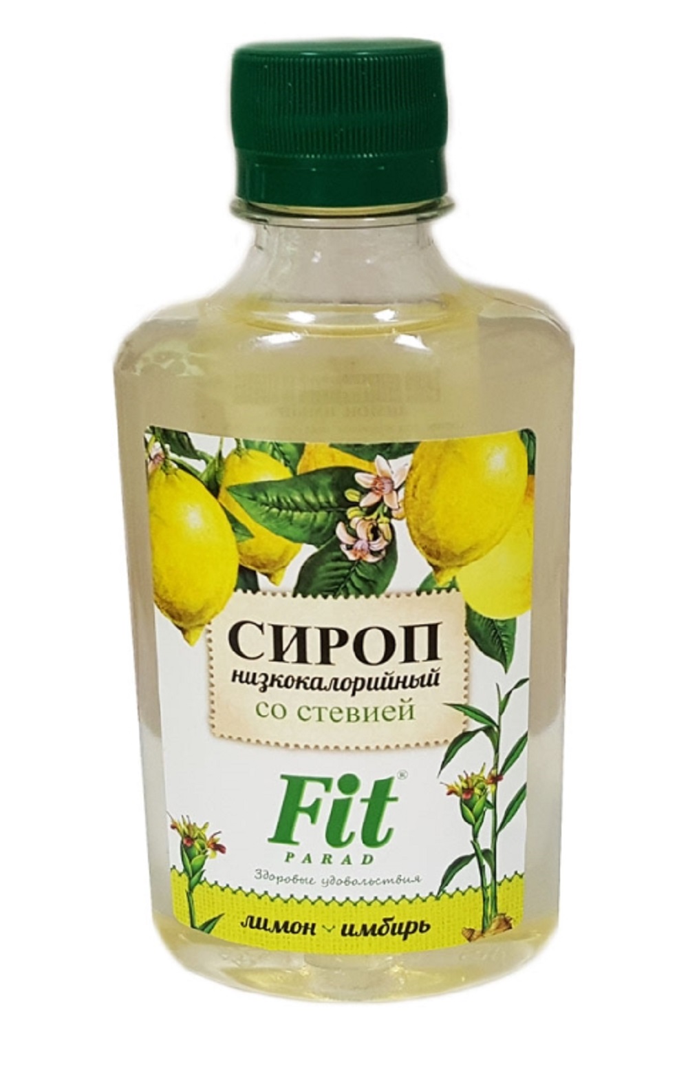 Анонс фото fitparad сироп низкокалорийный (250 мл) лимон-имбирь