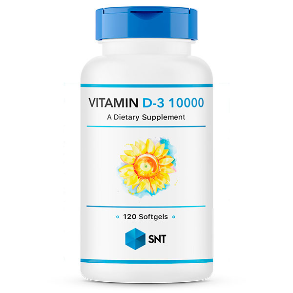 Анонс фото snt vitamin d-3 ultra 10000 iu (120 гел. капс)