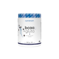 Анонс фото nutriversum flow bcaa + gluta (360 гр) черная смородина