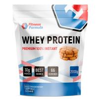 Анонс фото fitness formula 100% whey protein premium (2000 гр) печенье & крем
