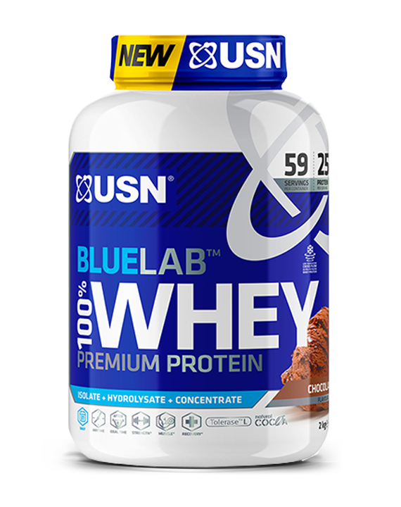 Анонс фото usn bluelab 100% whey premium protein (2 кг) шоколад