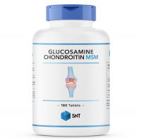 Анонс фото snt glucosamine & chondroitin & msm (180 табл)