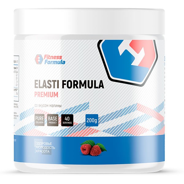 Анонс фото fitness formula elasti formula (200 гр) малина