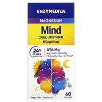 Анонс фото enzymedica magnesium mind (60 капс)