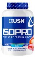 Анонс фото usn isopro 100% whey protein isolate (1,8 кг) клубника