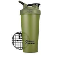 Анонс фото fitness formula шейкер с держателем (600 мл) хаки