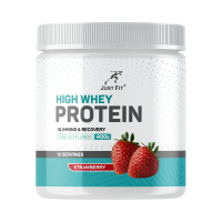 Анонс фото just fit just casein (400 гр) pr66 клубника
