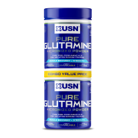 Анонс фото usn (sar) pure glutamine (150 гр + 150 гр)