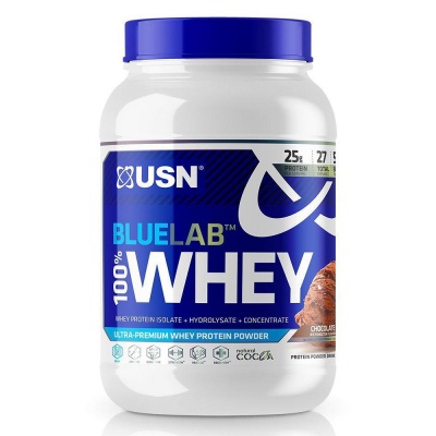 Детальное фото USN BlueLab 100% Whey Premium Protein (908 гр) Шоколадная вафля