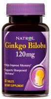 Анонс фото natrol ginkgo biloba 120 mg (60 табл)