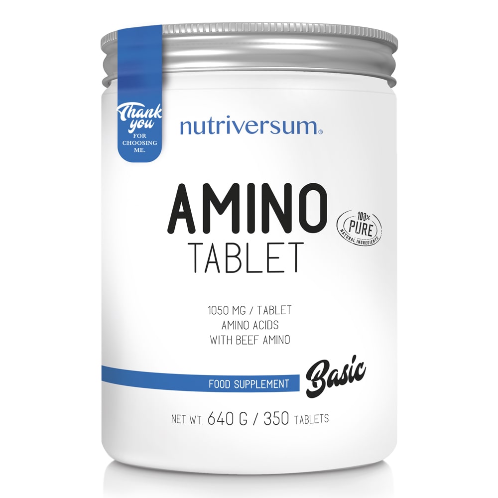 Анонс фото nutriversum basic amino tablet (350 табл)