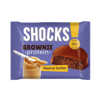 Анонс фото fitnesshock protein brownie (50 гр) кокос-миндаль