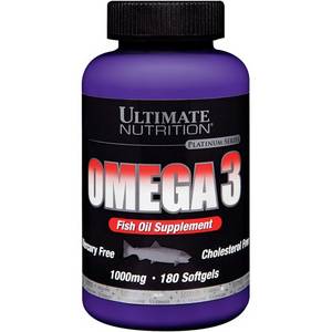 Анонс фото ultimate nutrition omega 3 (180 гел.кап.)