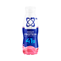 Анонс фото usn select high protein milkshake (500 мл) клубника