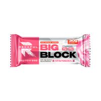 Анонс фото reckful big block protein bar (100 гр) малина