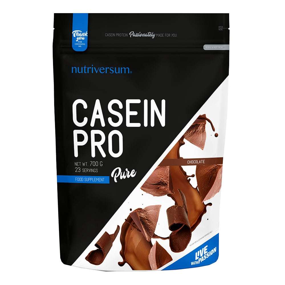 Анонс фото nutriversum pure casein pro (700 гр) печенье-крем