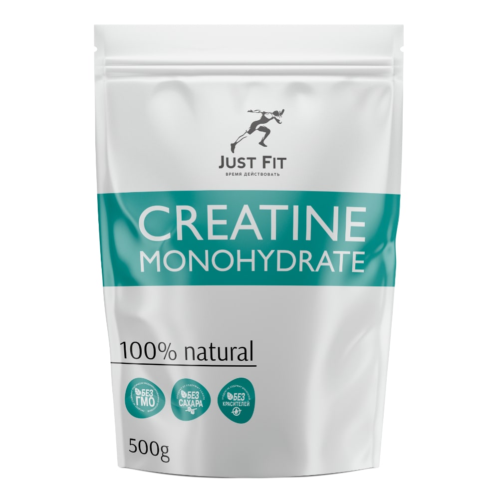 Анонс фото just fit creatine monohydrate (500 гр) pr66