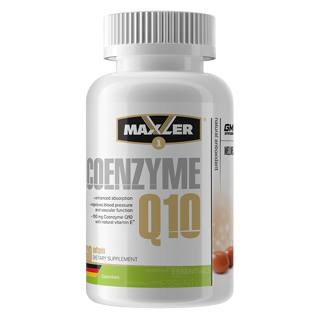 Анонс фото maxler coenzyme q10 (60 гел. капс)
