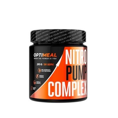 Детальное фото OptiMeal Nitro Pump Complex (210 гр) Яблоко
