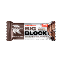 Анонс фото reckful big block protein bar (100 гр) шоколадный фондю