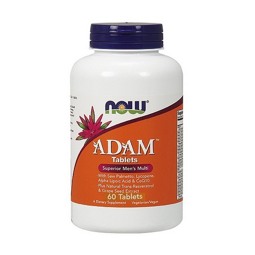 Анонс фото now adam™ men's multi (60 табл)