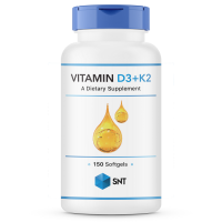 Анонс фото snt vitamin d3 + k2 (150 гел. капс)