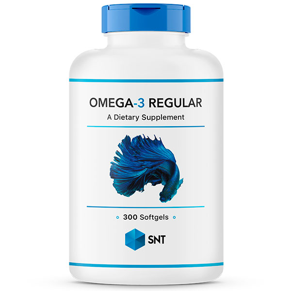 Анонс фото snt omega-3 regular (180/120 ее) 1000 mg (300 гел.капс)