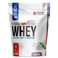 Анонс фото fitness formula 100% whey protein premium (2000 гр) натуральный