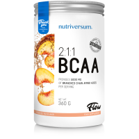 Анонс фото nutriversum purepro bcaa 2:1:1 flow (360 гр) персиковый чай со льдом