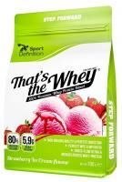 Анонс фото sport definition that's the whey (700 гр) клубничное мороженое