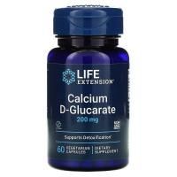 Анонс фото life extension calcium d-glucarate 200 mg, (60 вег. капс)
