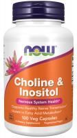 Анонс фото now choline & inositol 500 mg (100 капс)