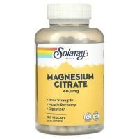 Анонс фото solaray magnesium citrate 400 mg (180 вег. капс)