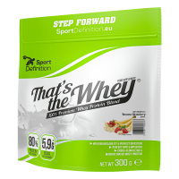 Анонс фото sportdefinition that's the whey (300 гр) strawberry ice cream