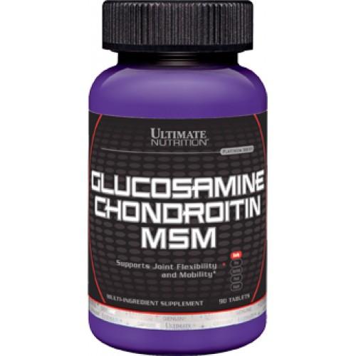 Анонс фото ultimate nutrition glucosamine chondroitin msm (90 табл)
