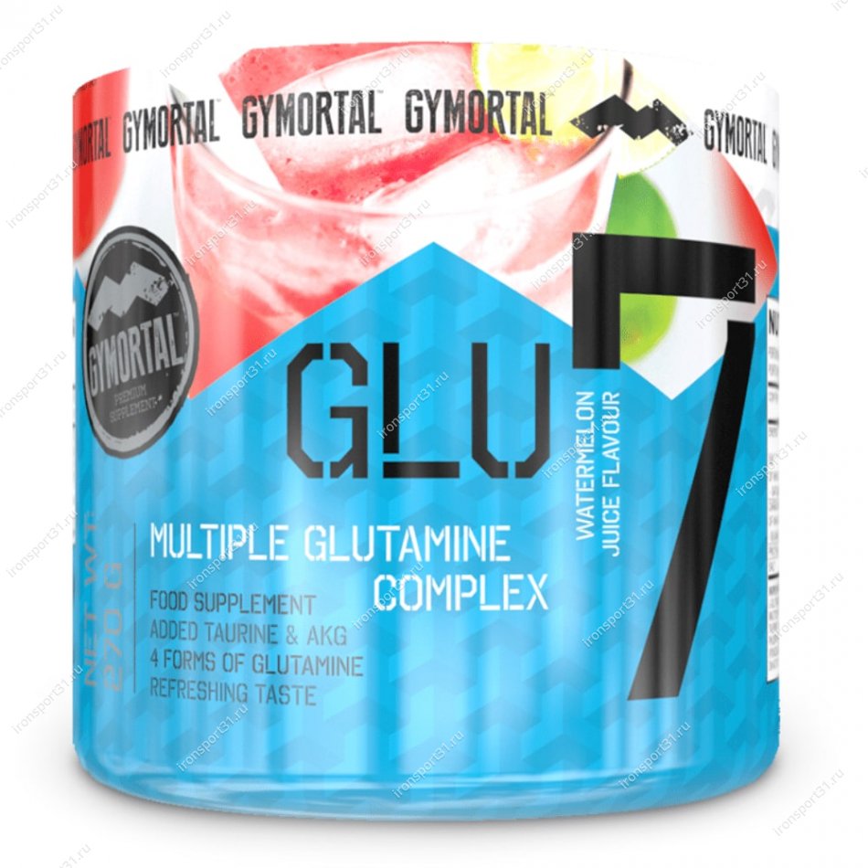 Анонс фото gymortal glu 7 glutamix (270 гр) черная смородина сквош