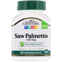 Анонс фото 21st century saw palmetto 450 mg (60 капс)
