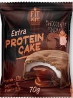 Анонс фото fit kit extra protein cake (70 гр) шоколадный фондан